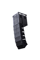 3-WAY ACTIVE LINE ARRAY MODULE WITH TWO 1" COMPRESSION DRIVER EXIT, ONE 6.5" MIDRANGE, ONE 8" WOOFER